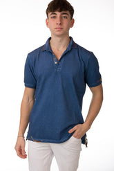 MAGLIA POLO UOMO  BLU